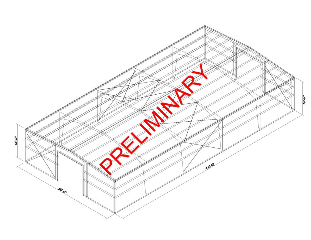 50x100x16 - Metal Building Special