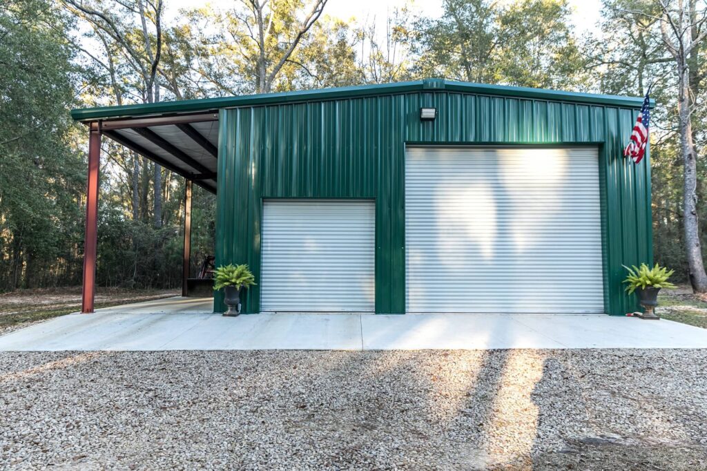 Metal Garage Building