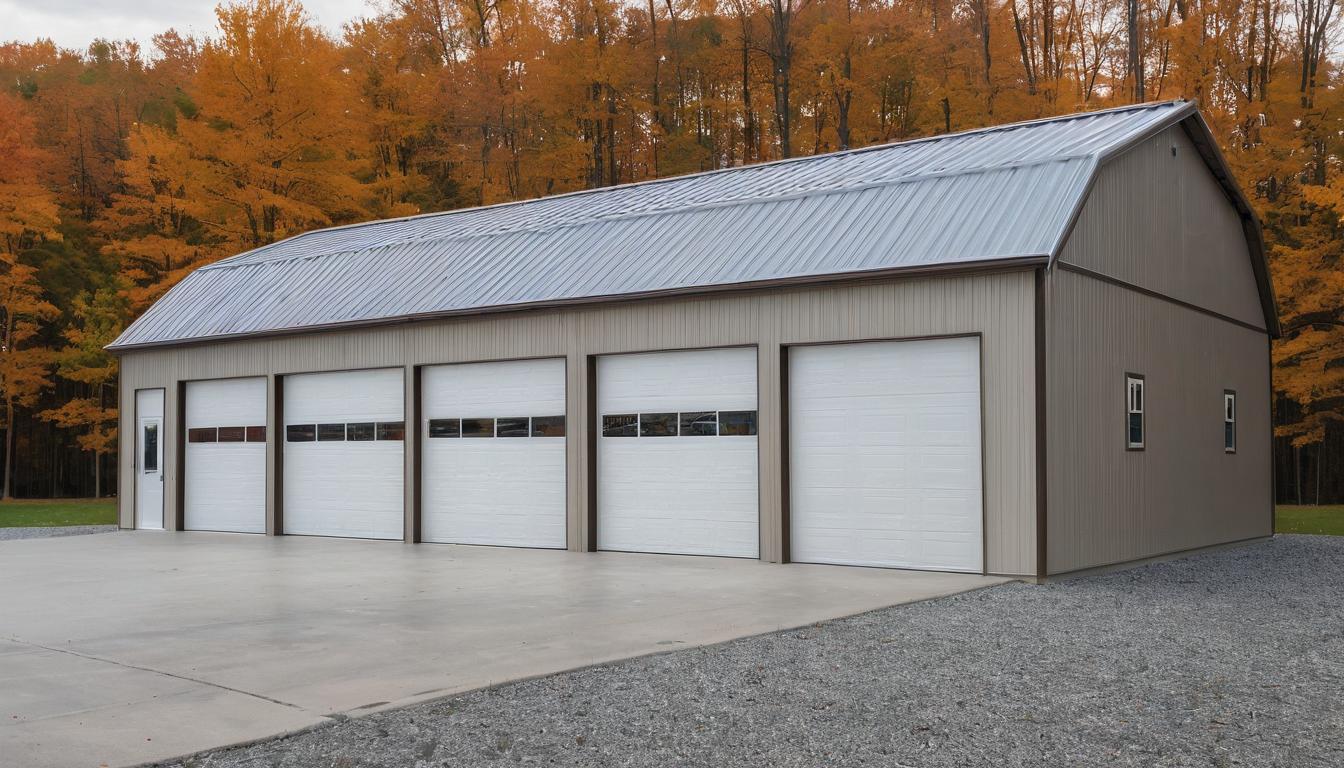 Customization Options for Metal Garages