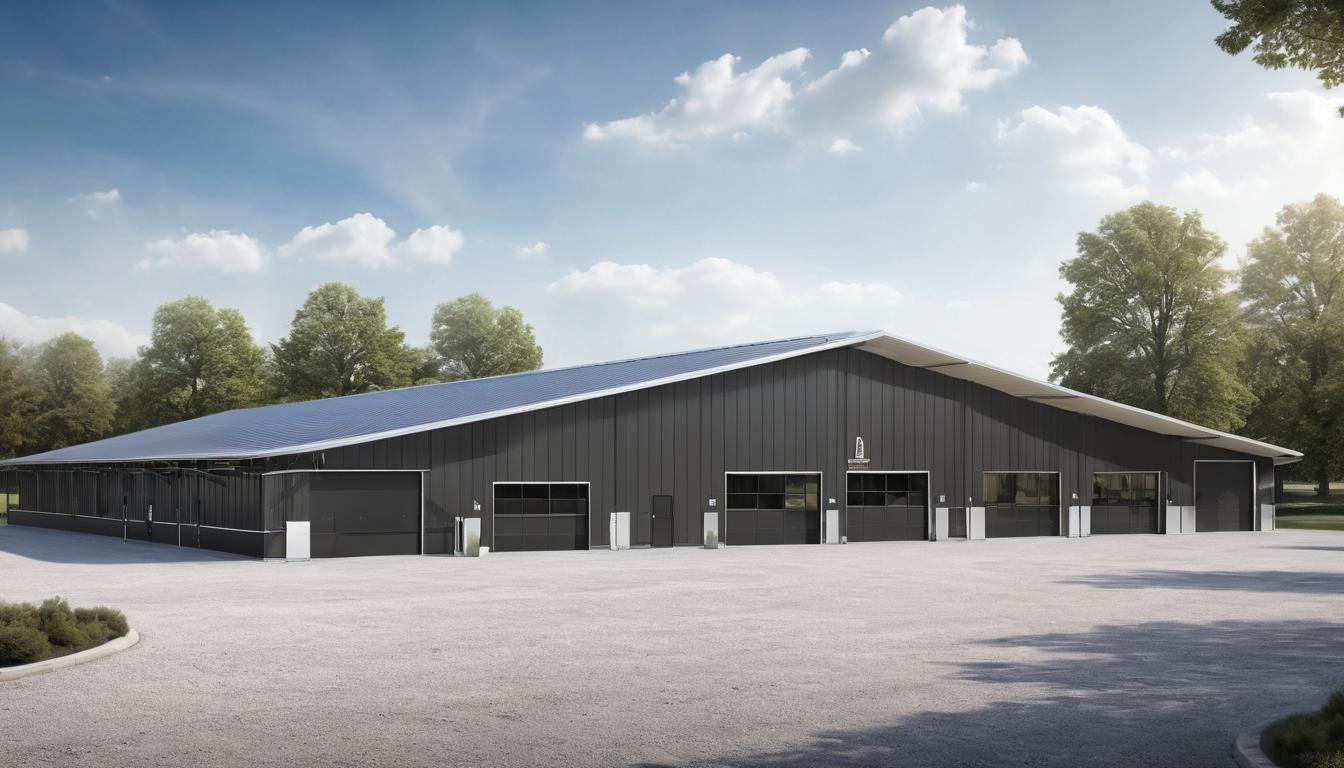 Cost of constructing a private metal equestrian building