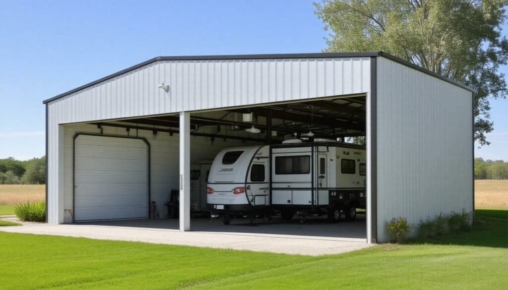 What Sizes Are Available For Metal RV Storage Buildings