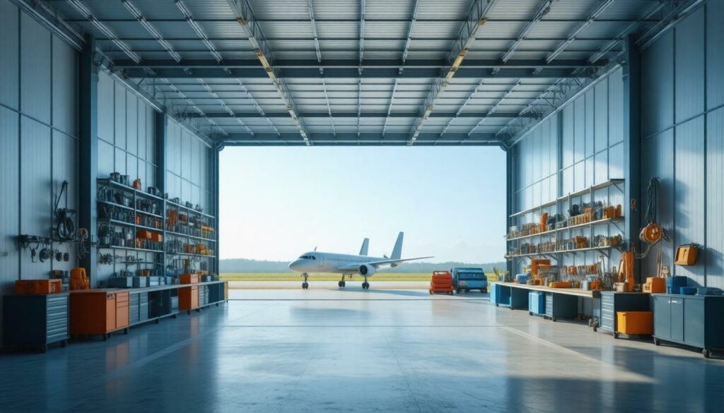 Maintenance tips for metal hangars