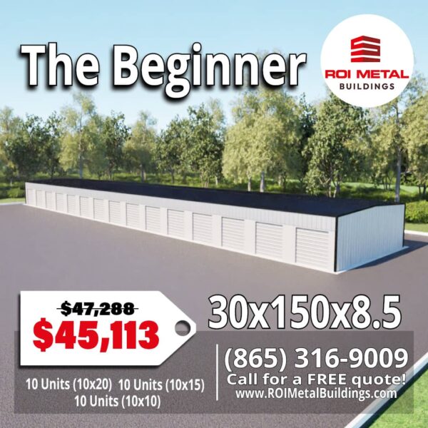 30x150x8.5 Self Storage Building Special