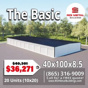 40x100x8.5 Self Storage Special