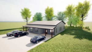 Roper Ranch Duplex - 56x44 Barndominium Special
