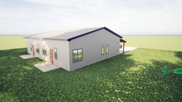 Roper Ranch Duplex - 56x44 Barndominium Special