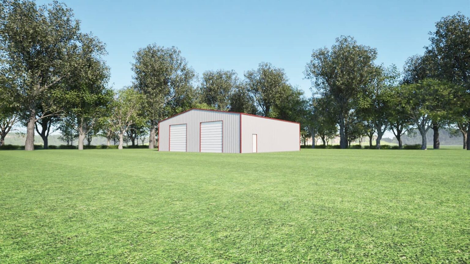 50x50 Metal Building For Sale | ROI Metal Buildings
