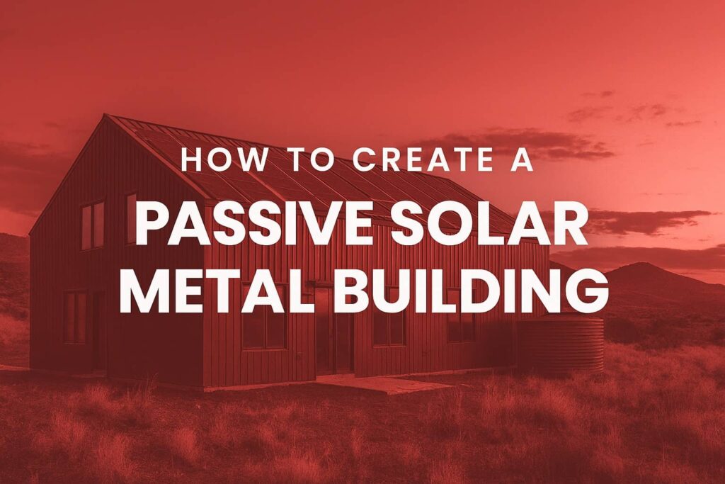 Passive Solar Metal Buildings