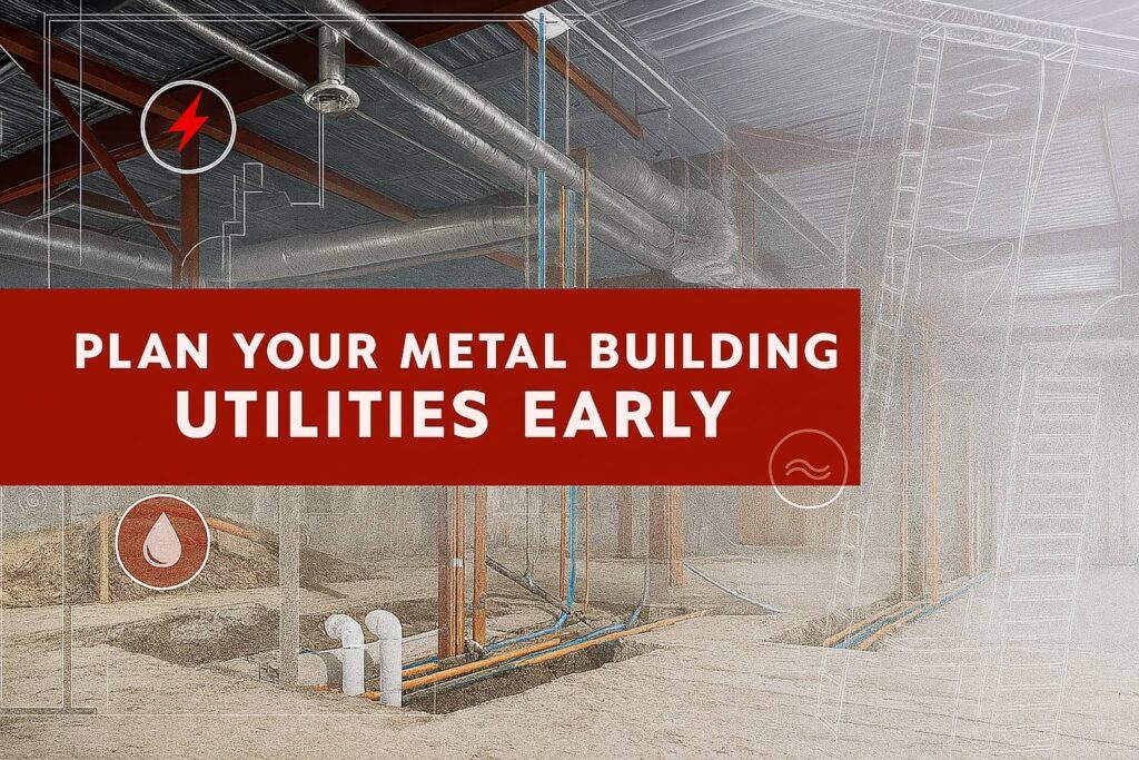 How to Plan for Utilities in Your Metal Building Project