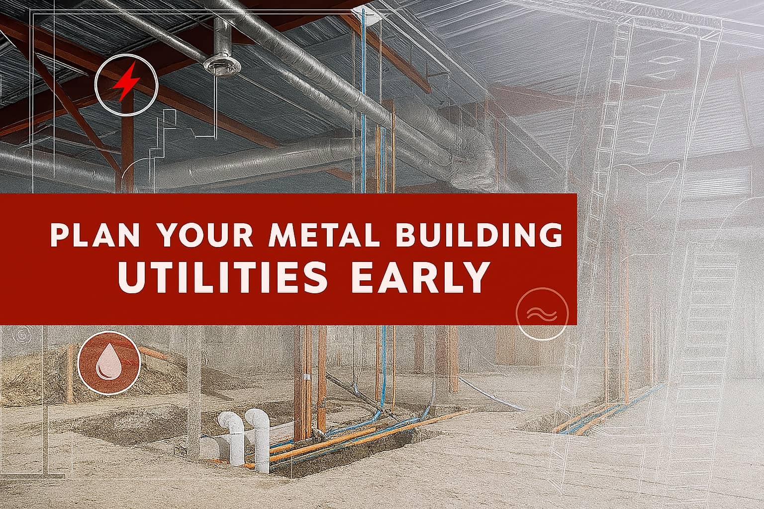 How to Plan for Utilities in Your Metal Building Project