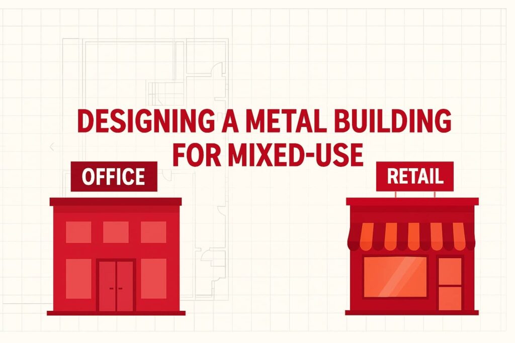 Mixed-use Metal Building Design