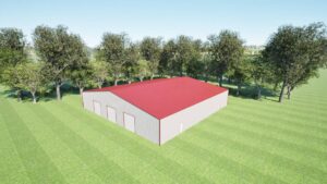 100X100 Metal Building For Sale