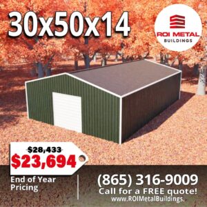 30x50x14 Metal Building Special