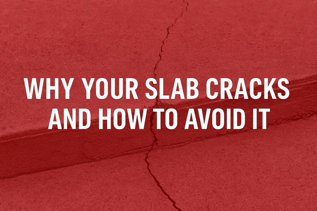 Cracks in Foundation Slab