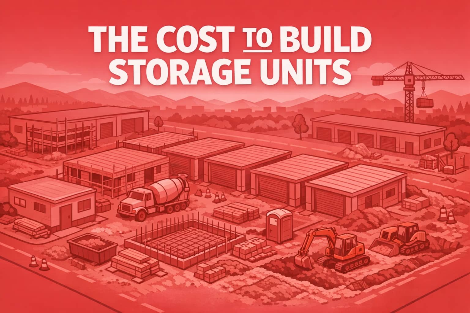 What is the cost to build storage units​