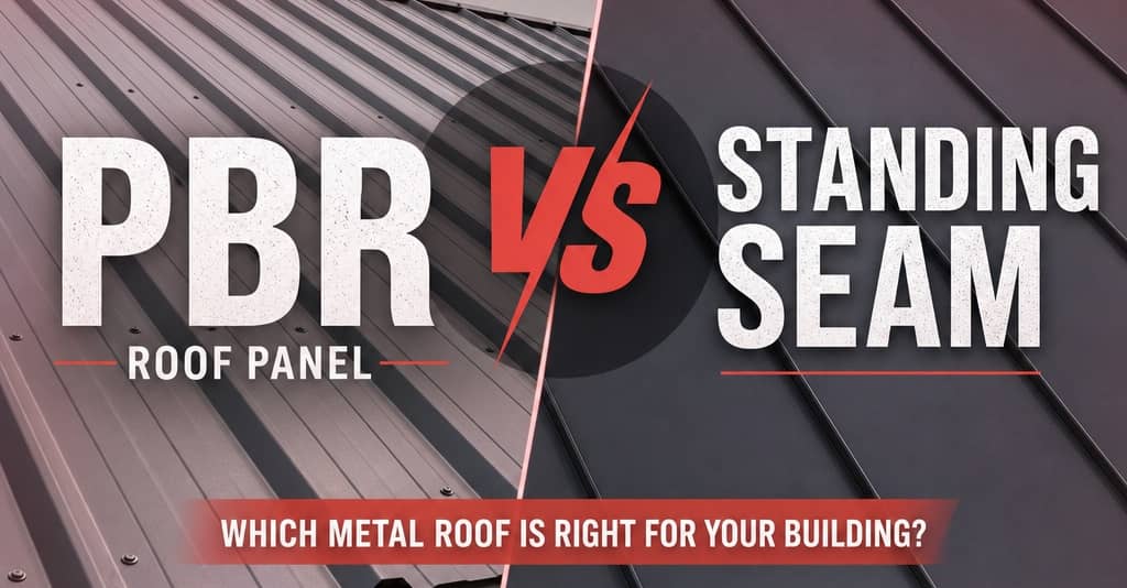 PBR Roof Panel vs Standing Seam