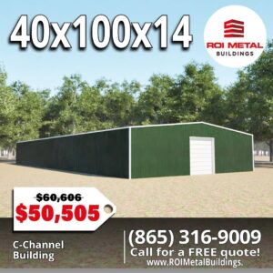 40x100x14 Metal Building Special